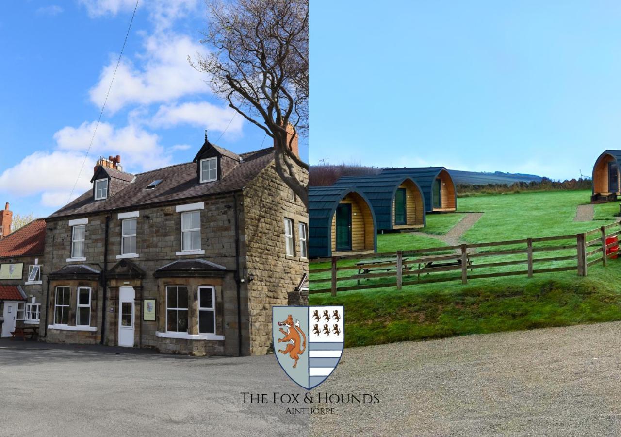 The Fox & Hounds Inn & Camping Pods 댄비 외부 사진